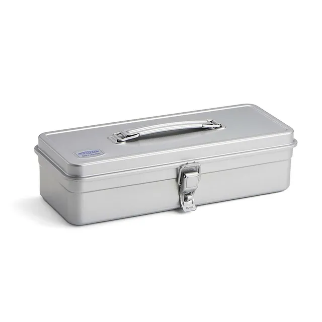 toyo-t-320-werkzeugbox-stahl-silber-stapelbar image 1