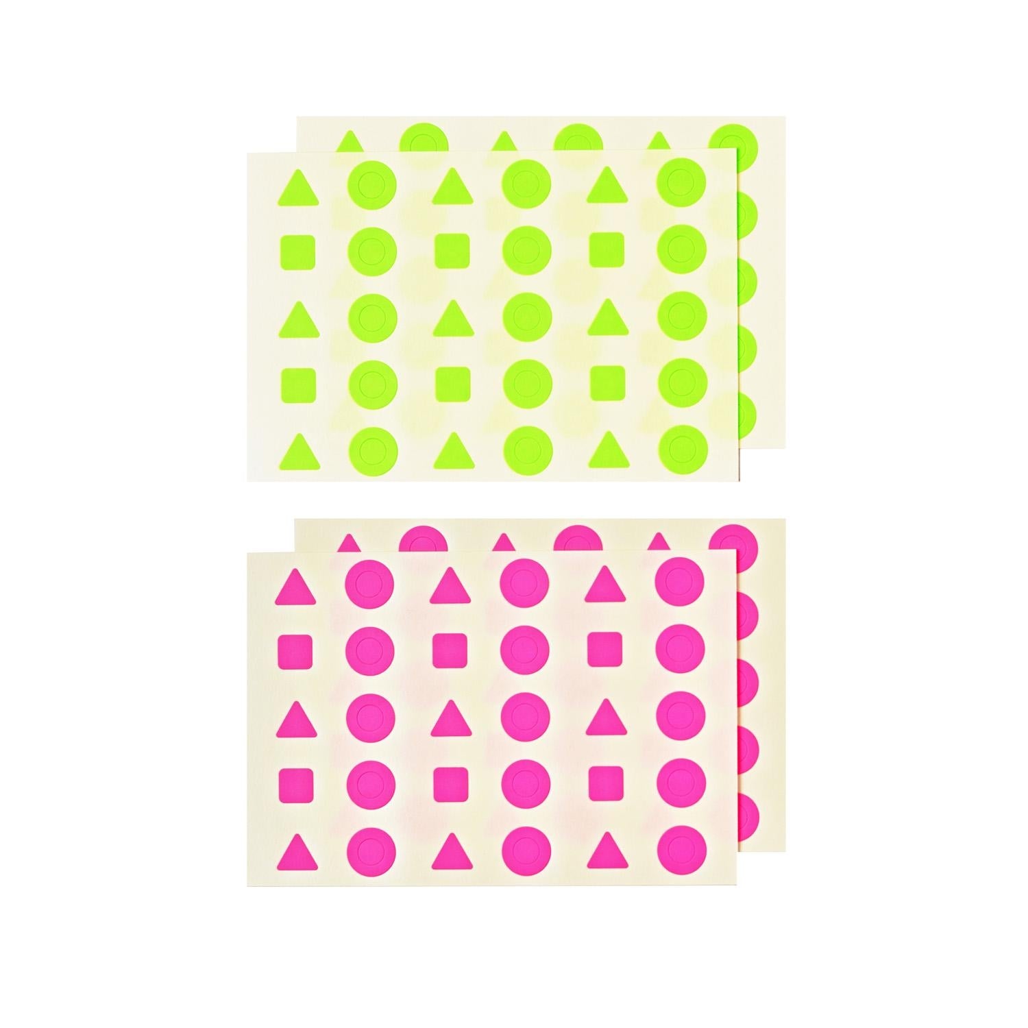 lifescape-sticker-geometrisch-85x58mm-neon-pink-gr-n image 3