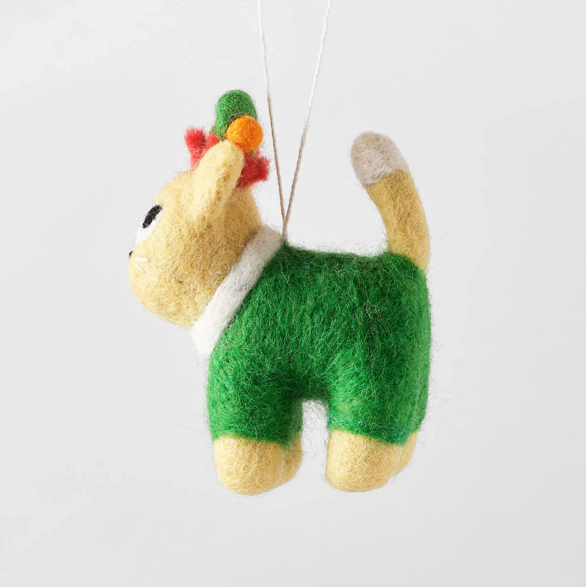 wrap-ornament-buddy-cat-elf-filzanh-nger-weihnachten image 2