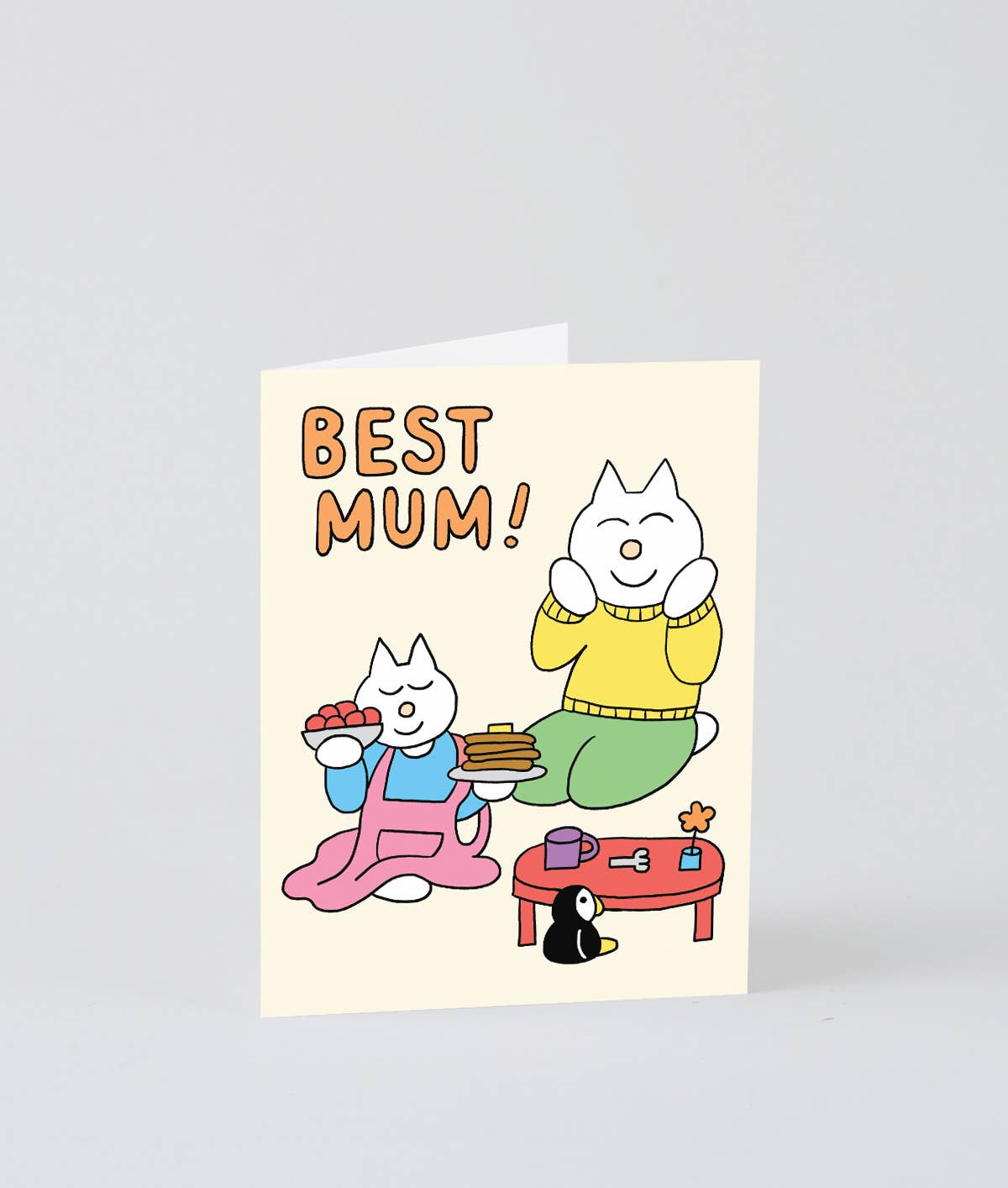 dubblefilm-best-mum-gru-karte-mit-umschlag-blanko image 2