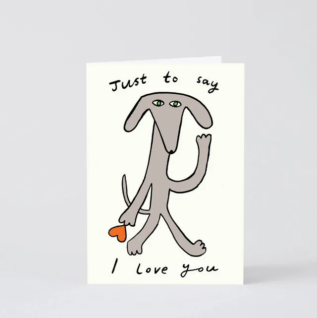 dubblefilm-stationery-just-to-say-i-love-you-gru-karte-gepr-gt image 1