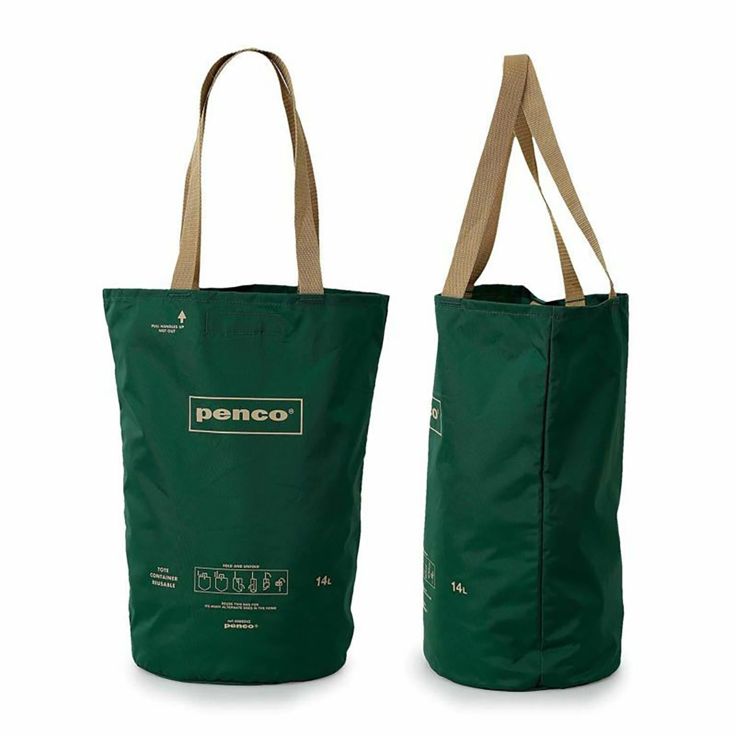 dubblefilm-penco-tote-einkaufstasche-nylon-schwarz image 4