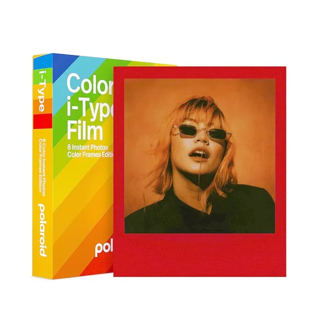 polaroid-color-i-type-instantfilm-8er-farbrahmen-sofortbild image 1