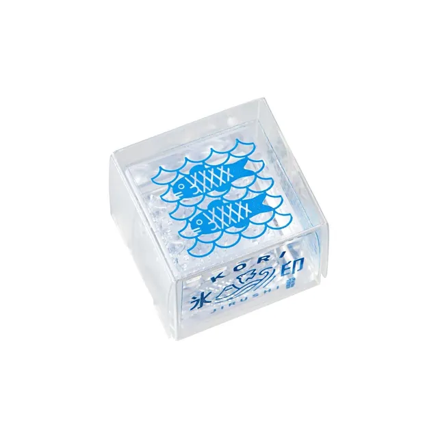kori-jirushi-stempel-fisch-transparent-klein-22x22mm-acryl image 1