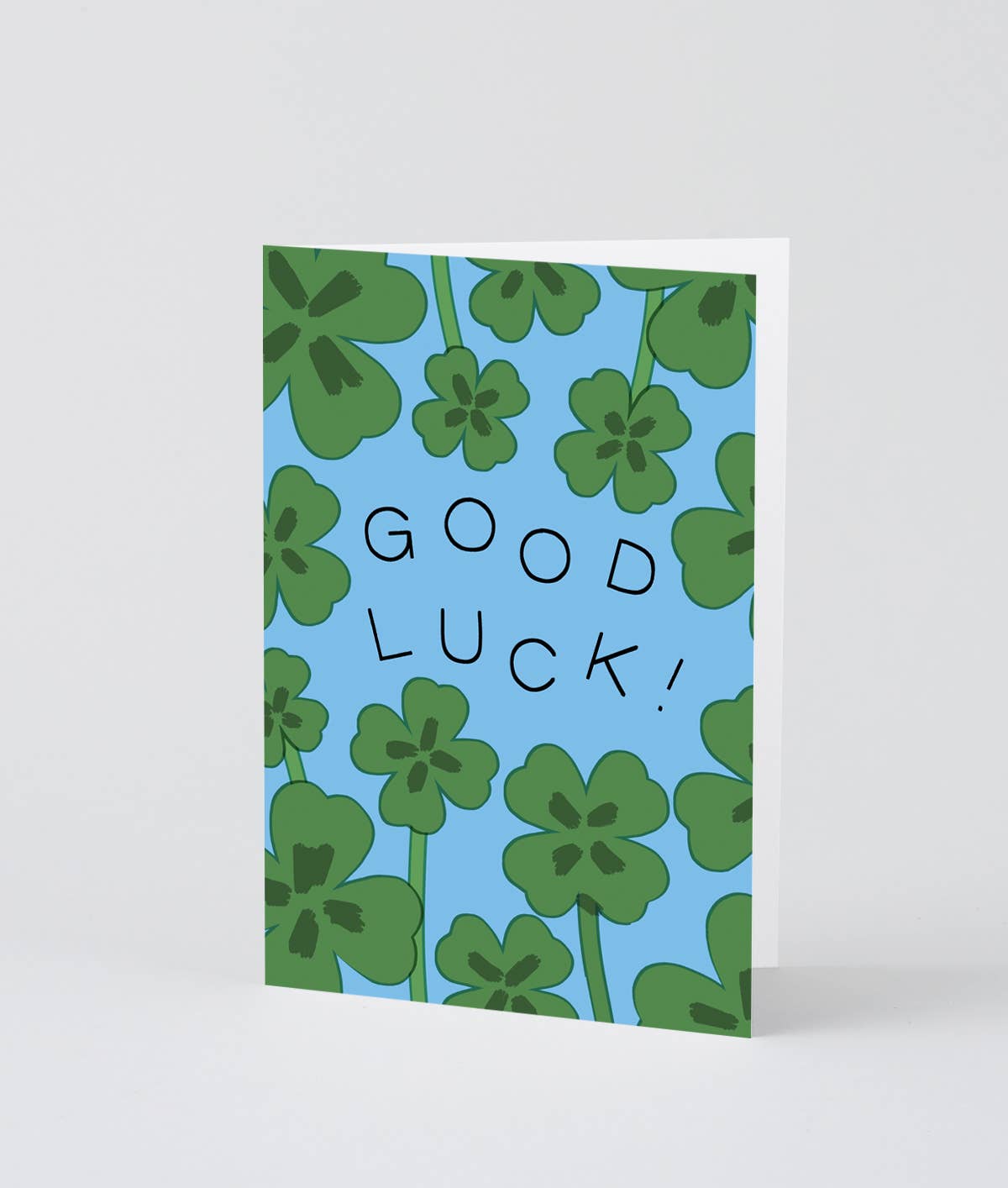 elena-boils-good-luck-clovers-grusskarte-mit-umschlag image 2