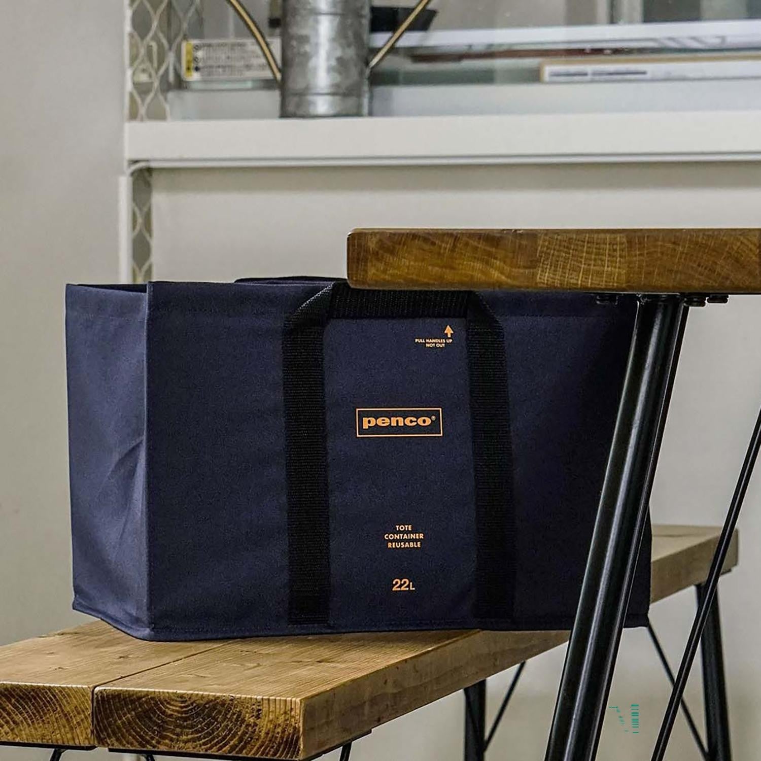 penco-box-tote-faltbox-polyester-blau-370mm-auto-camping image 5