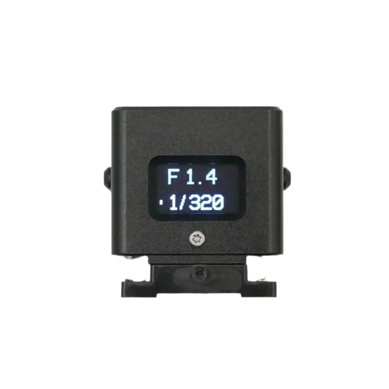 keks-kmq-belichtungsmesser-oled-schwarz-blitzschuh-analog image 3