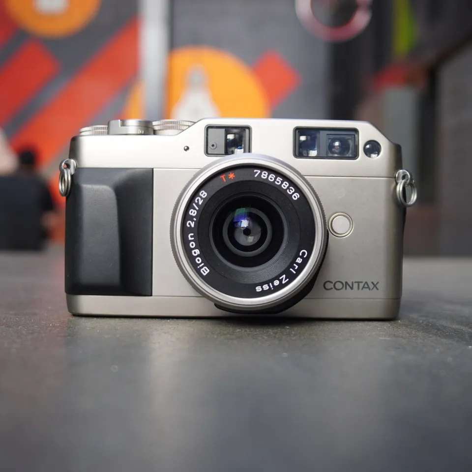 contax-g1-messsucherkamera-biogon-28mm-f-2-8-green-label image 1
