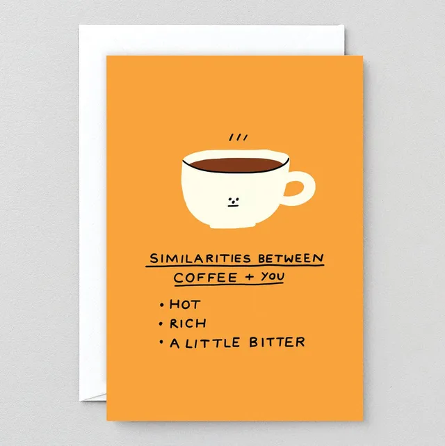 dubblefilm-coffee-vs-you-gru-karte-klappkarte-mit-umschlag image 1