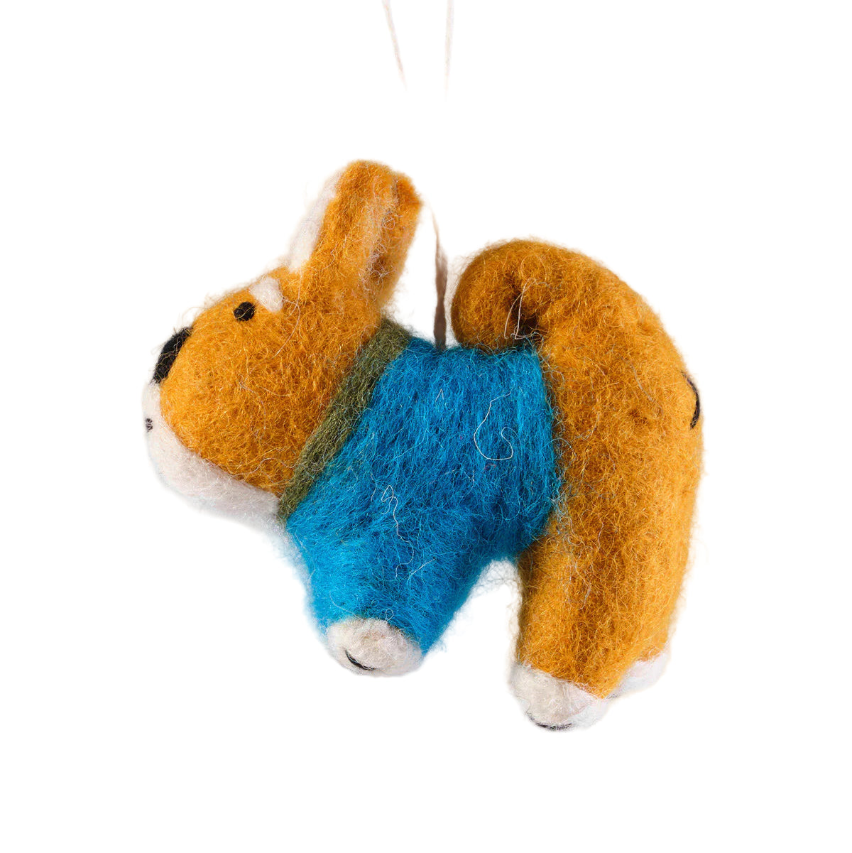 dubblefilm-shiba-filzanh-nger-hund-wollfilz-handmade image 2