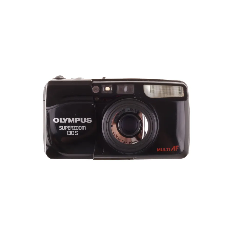 olympus-superzoom-130s-analogkamera-zoom-38-130mm-blitz image 1