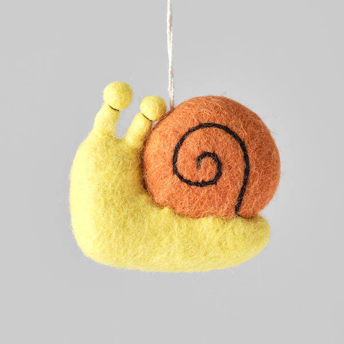 filz-h-ngedeko-schnecke-wollfilz-handgemacht-nepal image 2