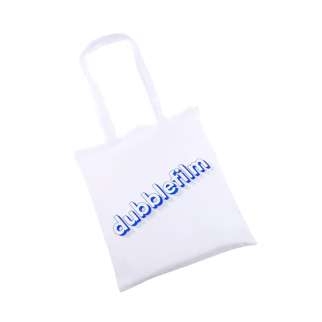 dubblefilm-tote-stoffbeutel-baumwolltasche-10l-siebdruck image 1