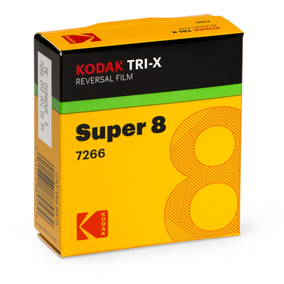 kodak-tri-x-7266-super-8-film-schwarzwei-umkehrfilm image 1
