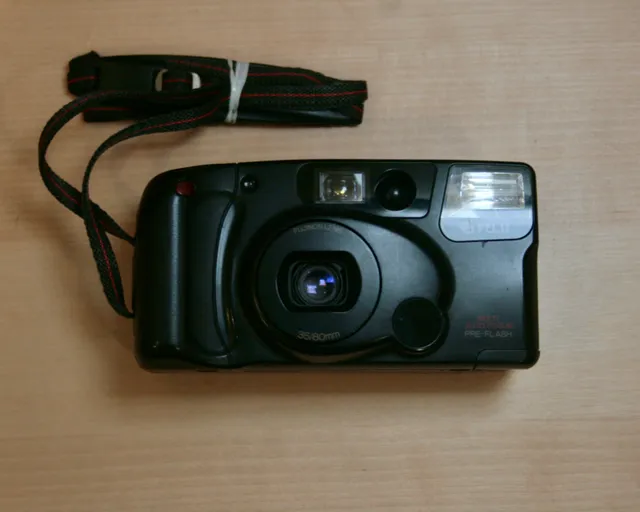 fuji-tele-cardia-super-n-date-kompaktkamera-35mm-mit-blitz image 1