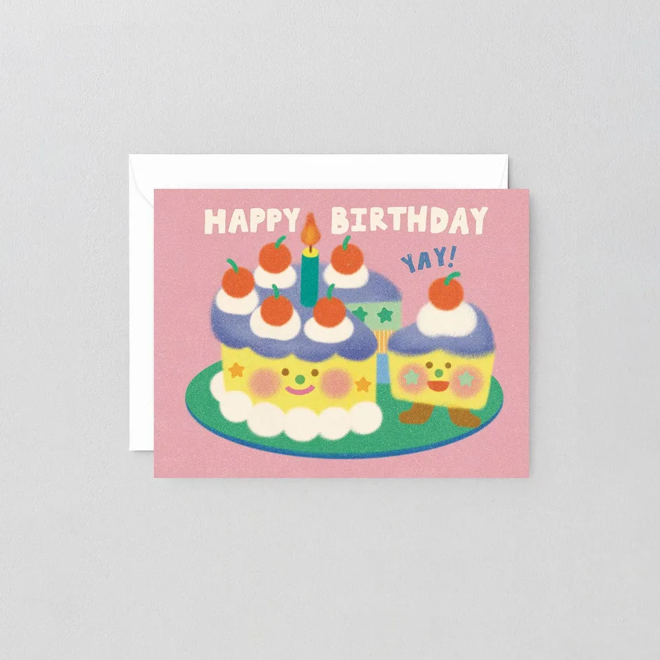 dubblefilm-happy-birthday-yay-cake-gru-karte-mit-umschlag image 1
