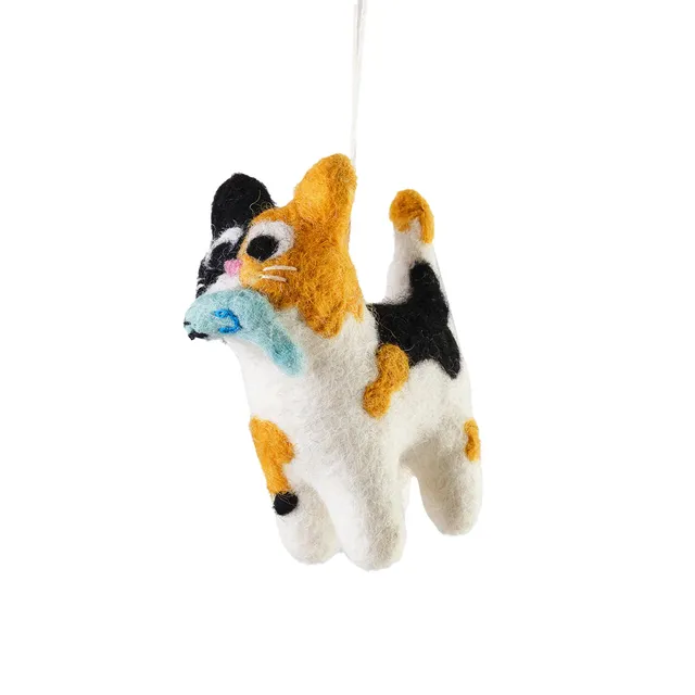 wrap-ornament-cat-dwight-filzanh-nger-katze-mit-fisch image 1