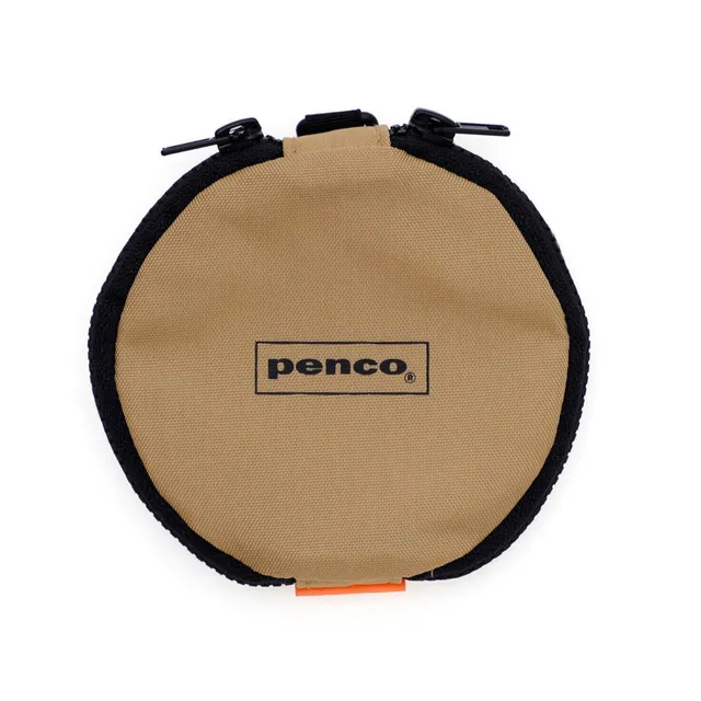 penco-double-door-purse-geldb-rse-beige-nylon image 1