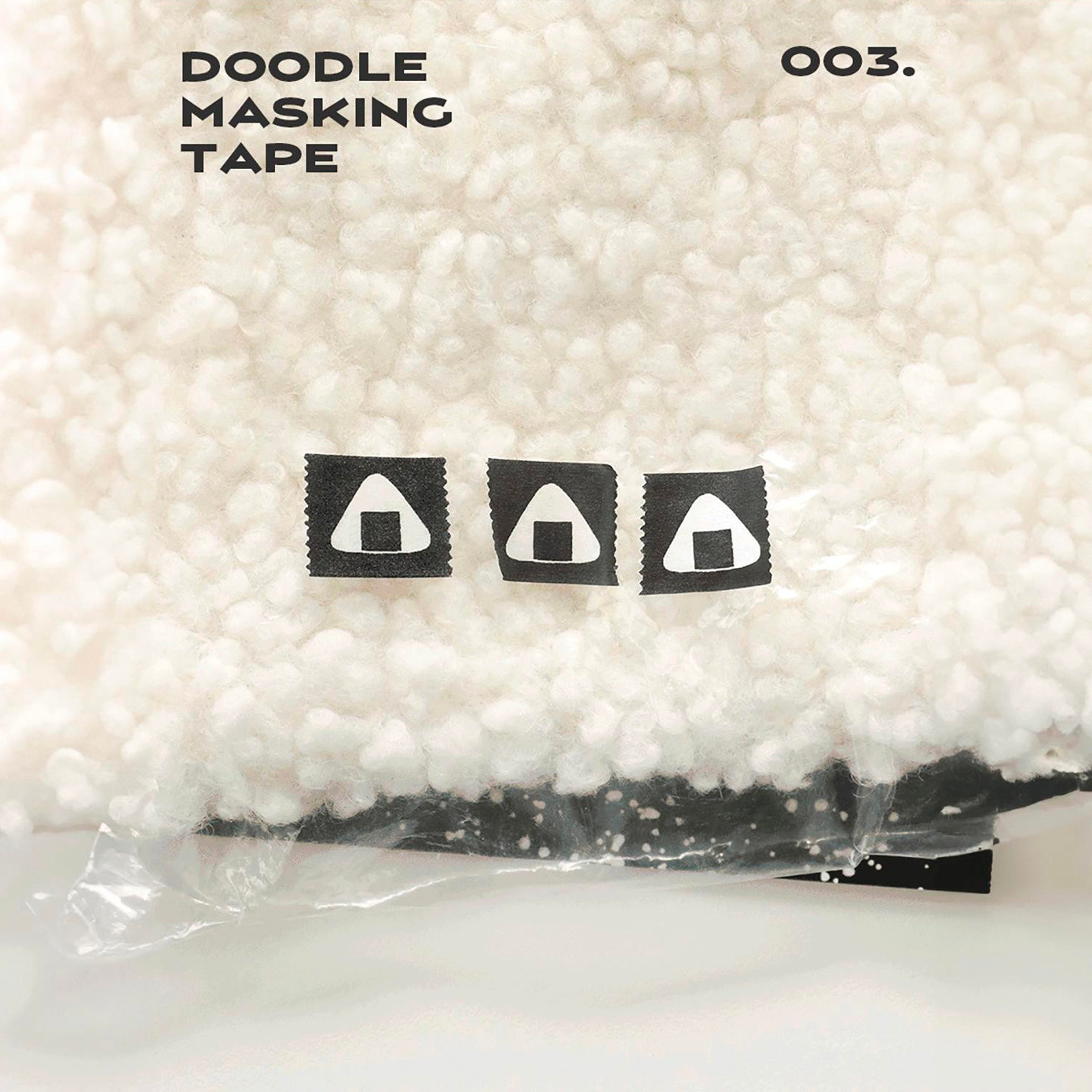 dubblefilm-doodle-003-washi-tape-15-mm-x-10-m-papier image 2