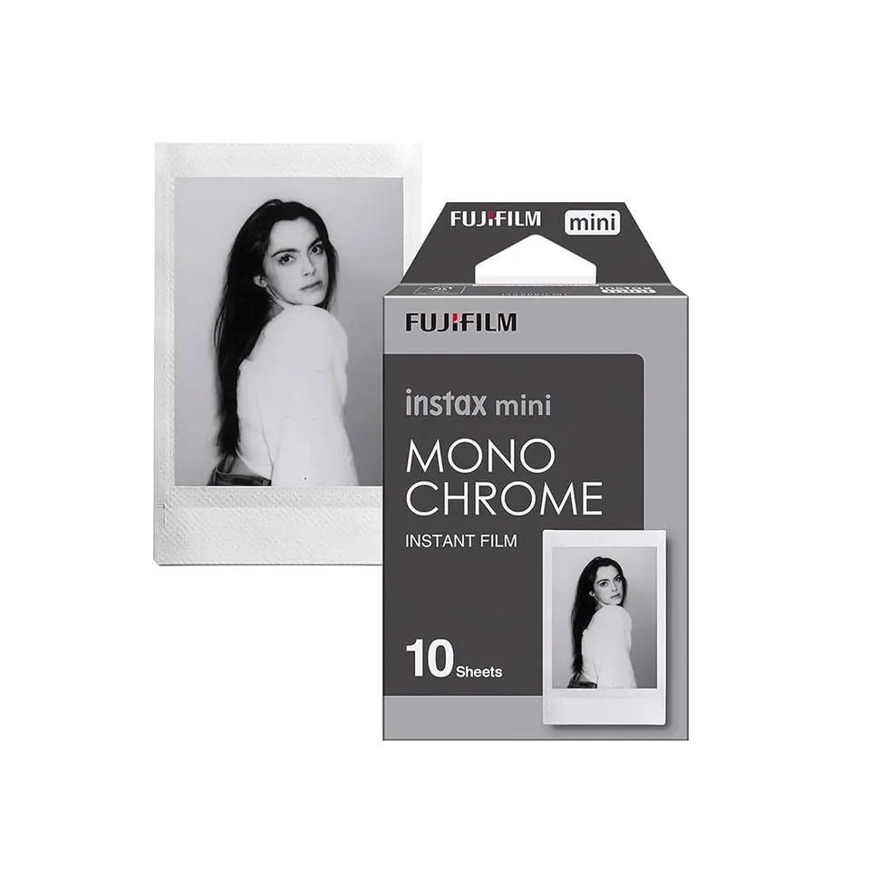 fujifilm-instax-mini-sofortbildfilm-monochrome-10-blatt image 1