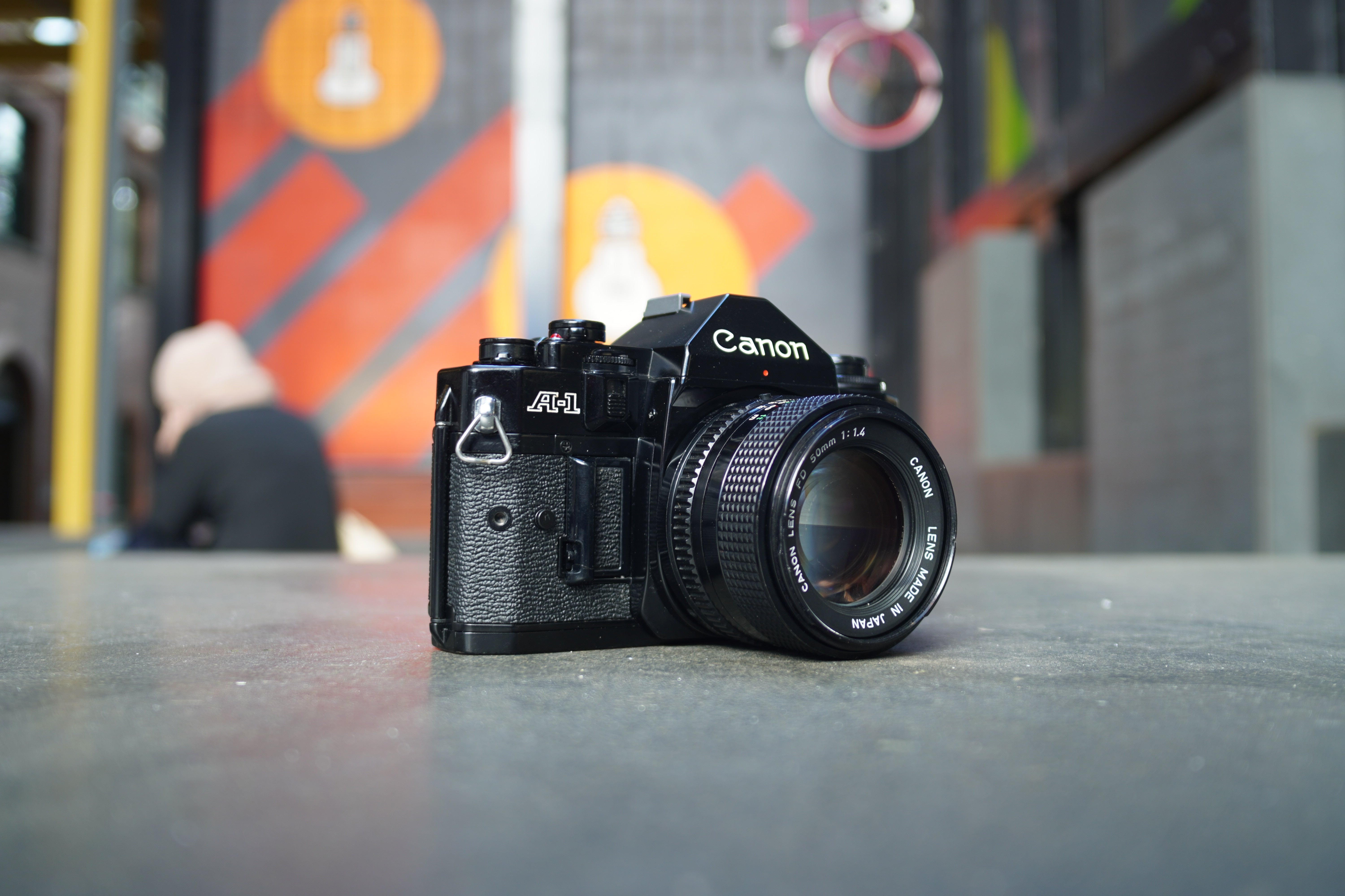 canon-a-1-slr-filmkamera-35mm-mit-fd-50mm-f-1-4-objektiv image 3