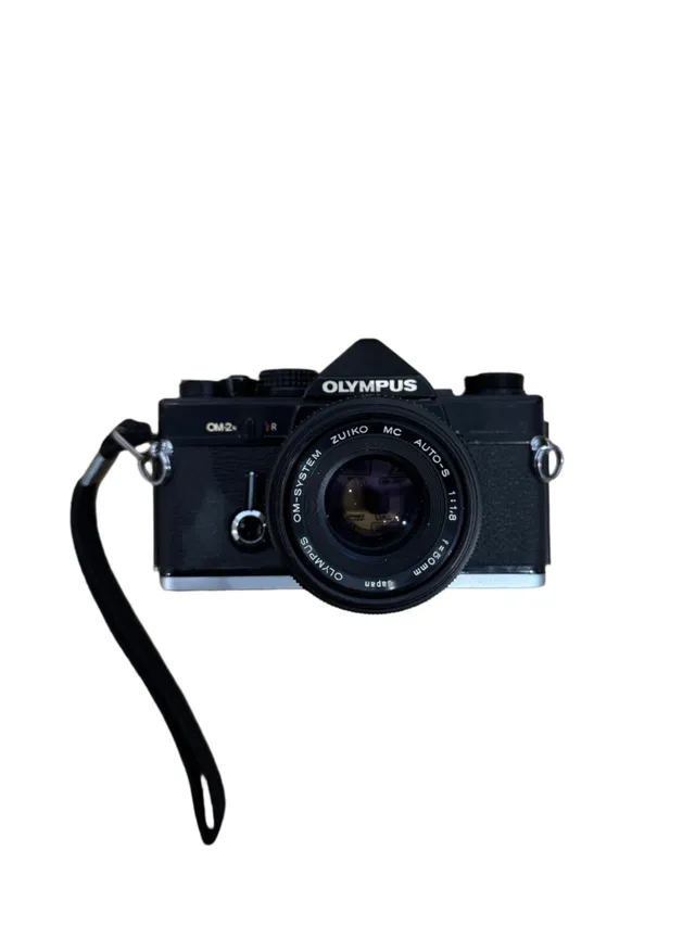 olympus-om-2n-slr-analogkamera-35mm-mit-zuiko-50mm-f1-8-kit image 1