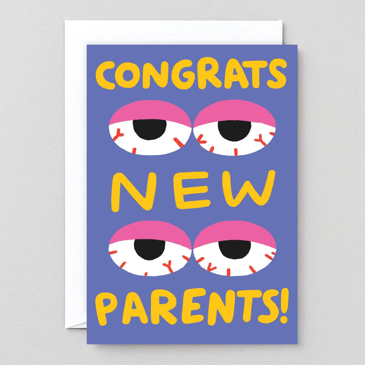 dubblefilm-congrats-new-parents-gru-karte-baby-mit-umschlag image 1