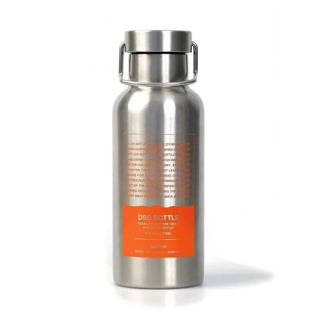 hightide-edelstahlflasche-500-ml-orange image 1