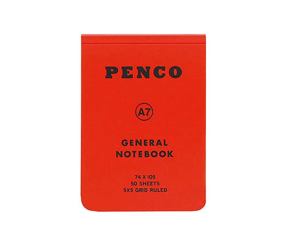 penco-soft-pp-notebook-a7-notizbuch-kariert-schwarz image 1
