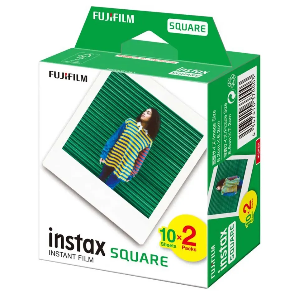 fujifilm-instax-square-sofortbildfilm-doppelpack-20-aufnahmen image 1