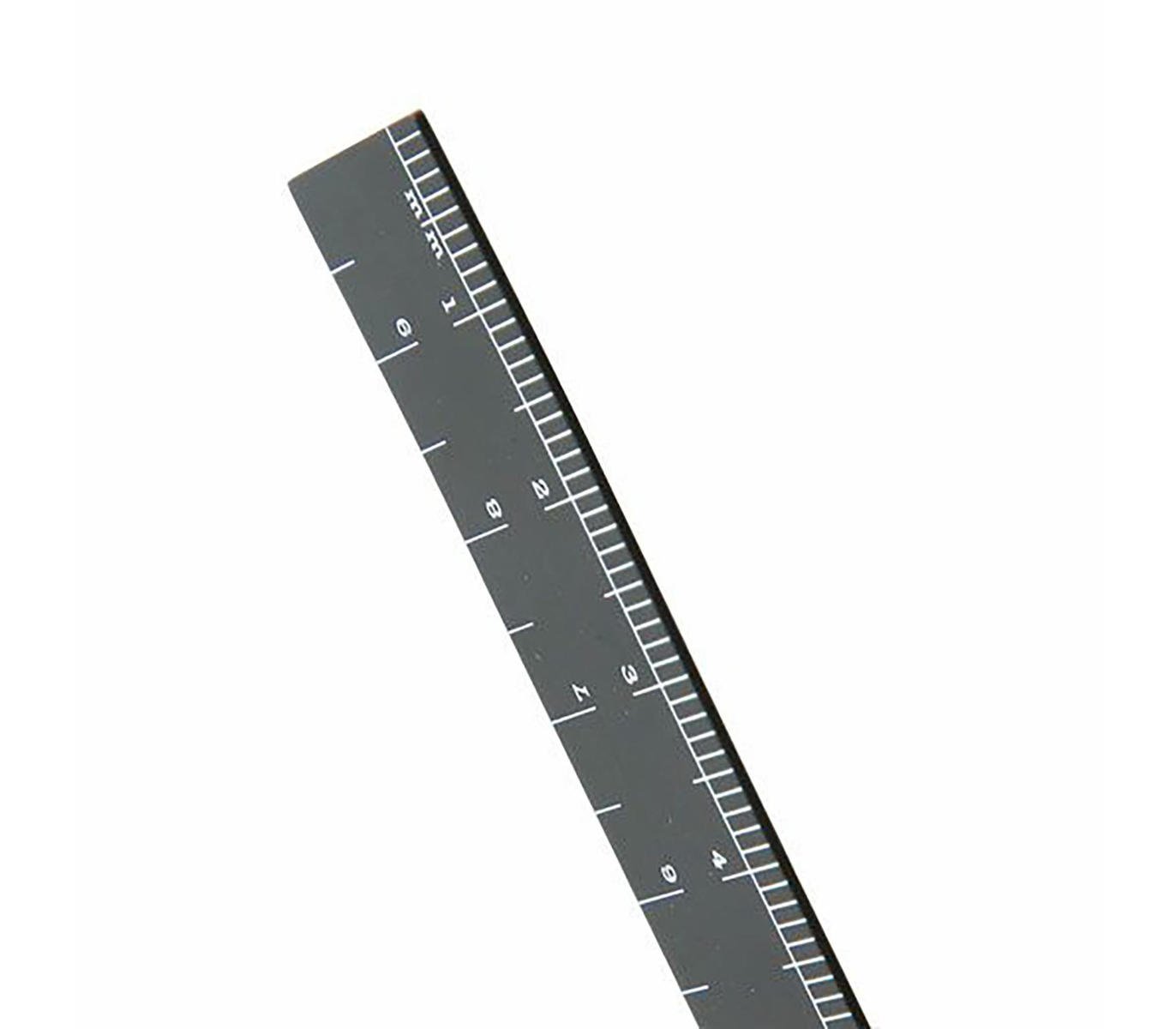 dubblefilm-stationery-clip-ruler-lineal-schwarz-mit-clip image 5