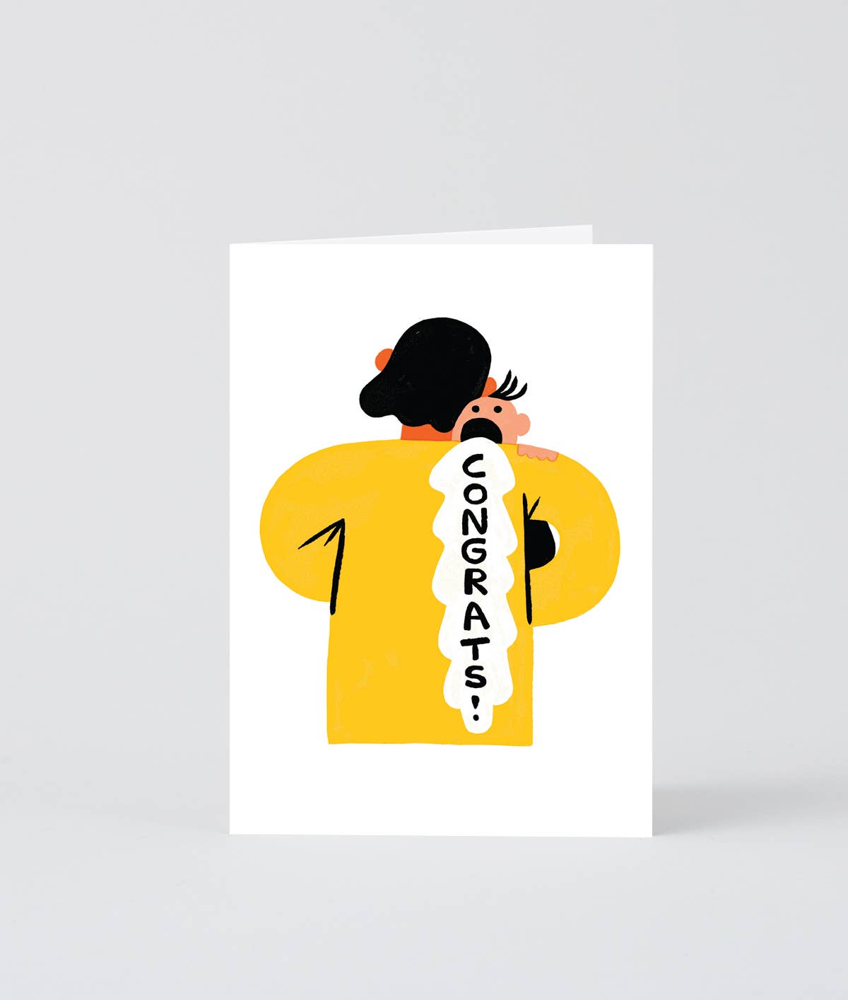 wrap-greeting-card-congrats-barf-gru-karte-neuer-papa image 2