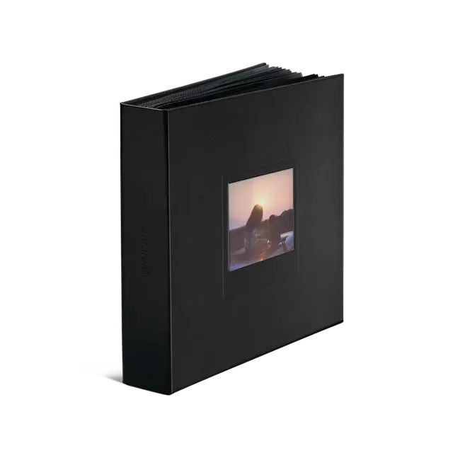 polaroid-fotoalbum-gro-schwarz-160-square-fotos image 1