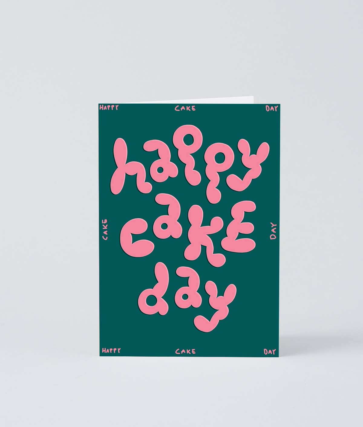 wrap-happy-cake-day-gru-karte-rosa-mit-umschlag image 2