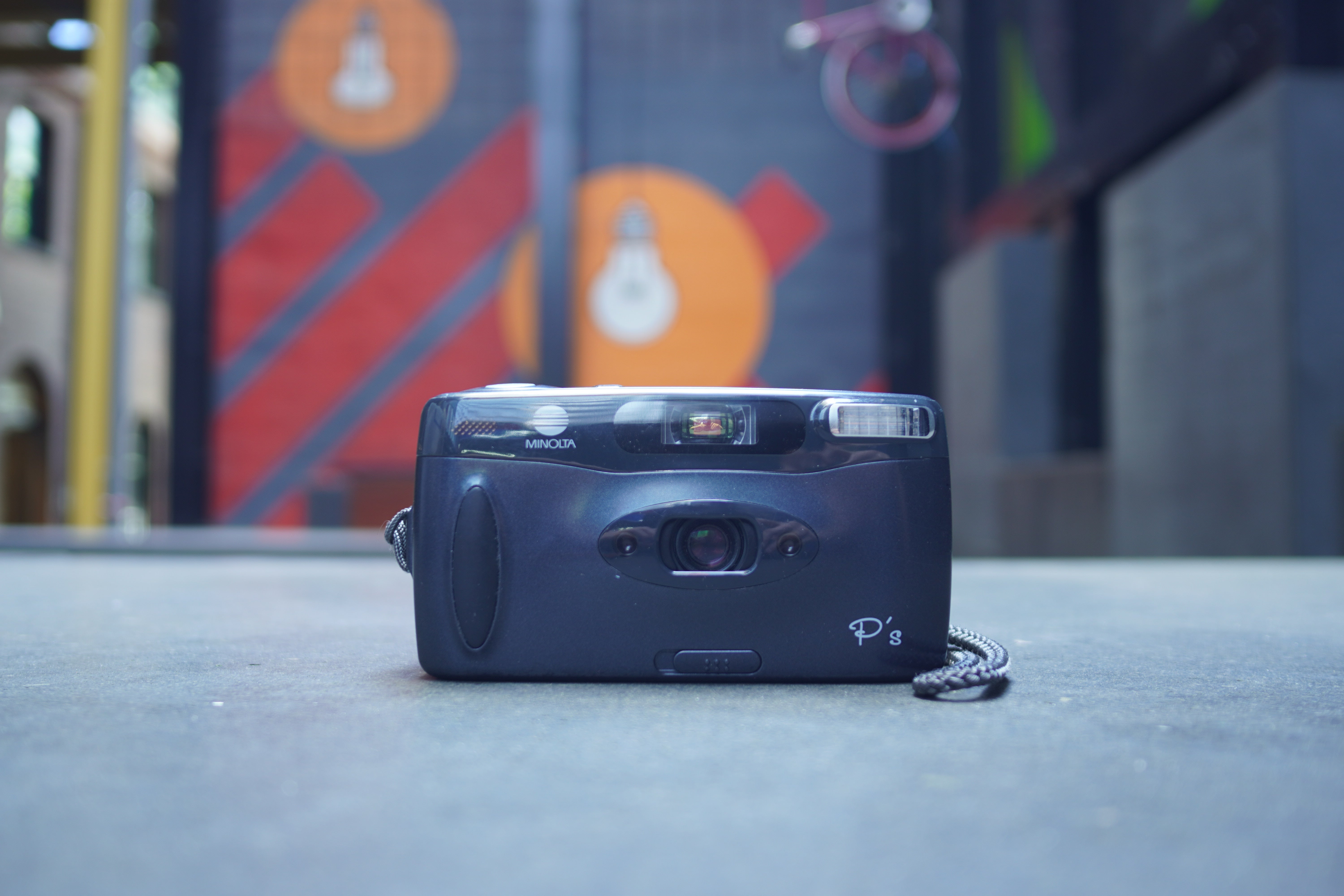 minolta-p-s-analog-kompaktkamera-35mm-point-and-shoot image 1