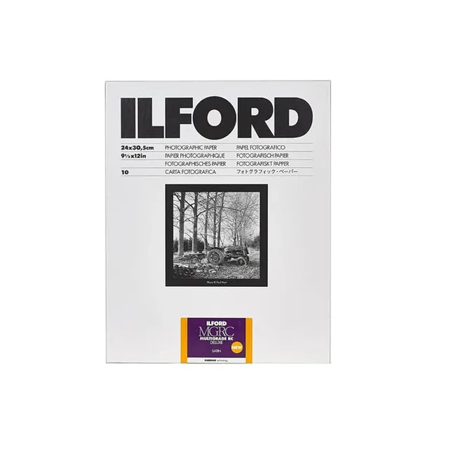 ilford-multigrade-rc-deluxe-fotopapier-satiniert-10-blatt image 1