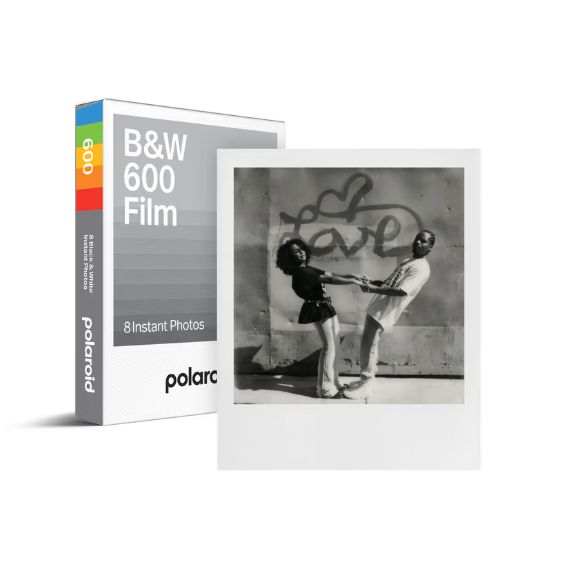 polaroid-600-sofortbildfilm-schwarz-wei-8-bilder image 1