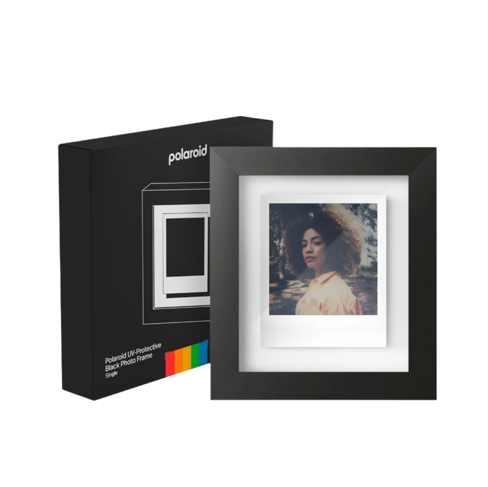 dubblefilm-studio-single-polaroid-bilderrahmen-holz-uv-schutz image 1