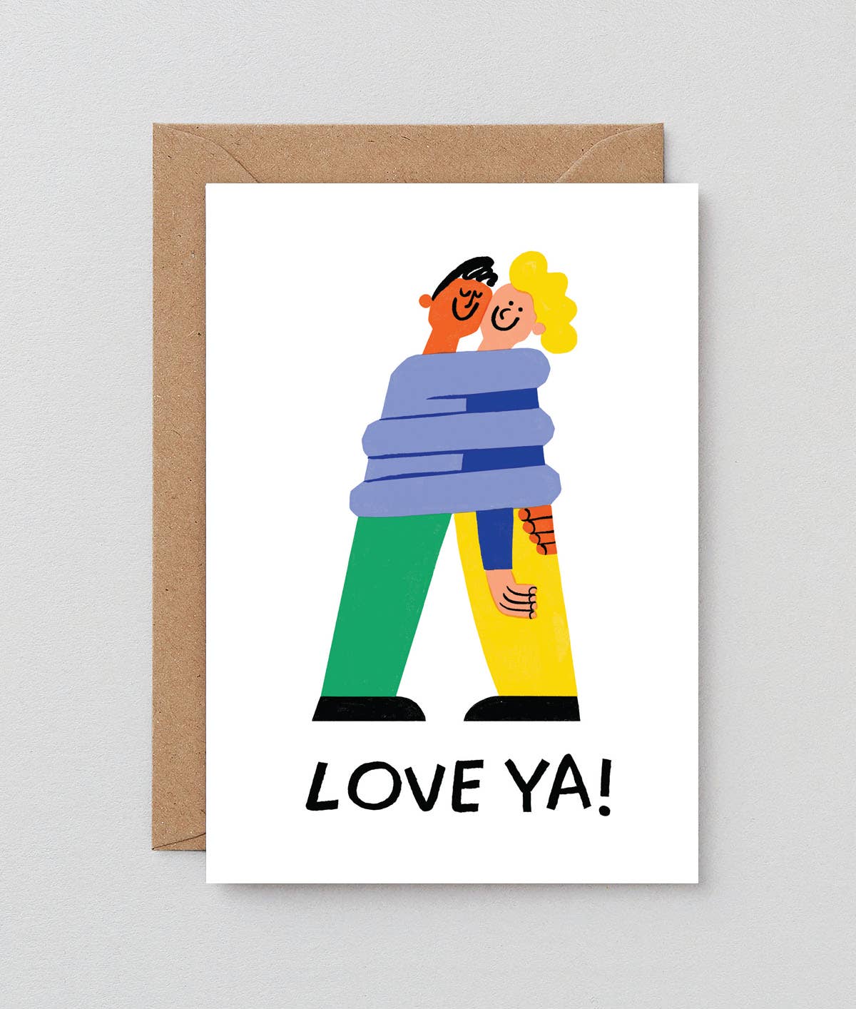 dubblefilm-greeting-card-love-ya-gru-karte-mit-umschlag image 2