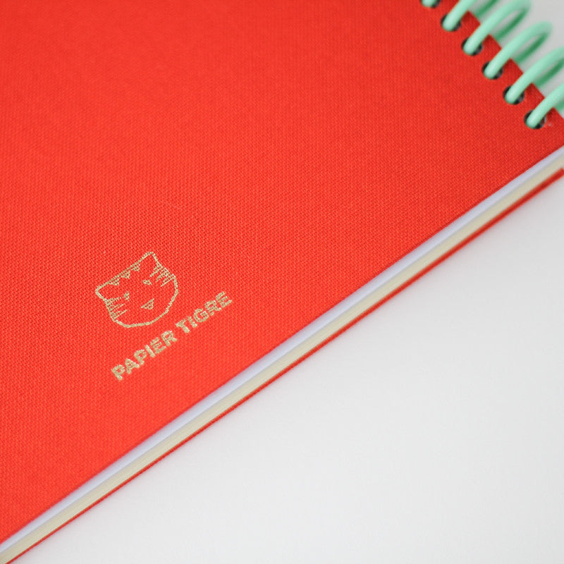 dubblefilm-papier-tigre-toil-notizbuch-a5-coral-blanko image 7