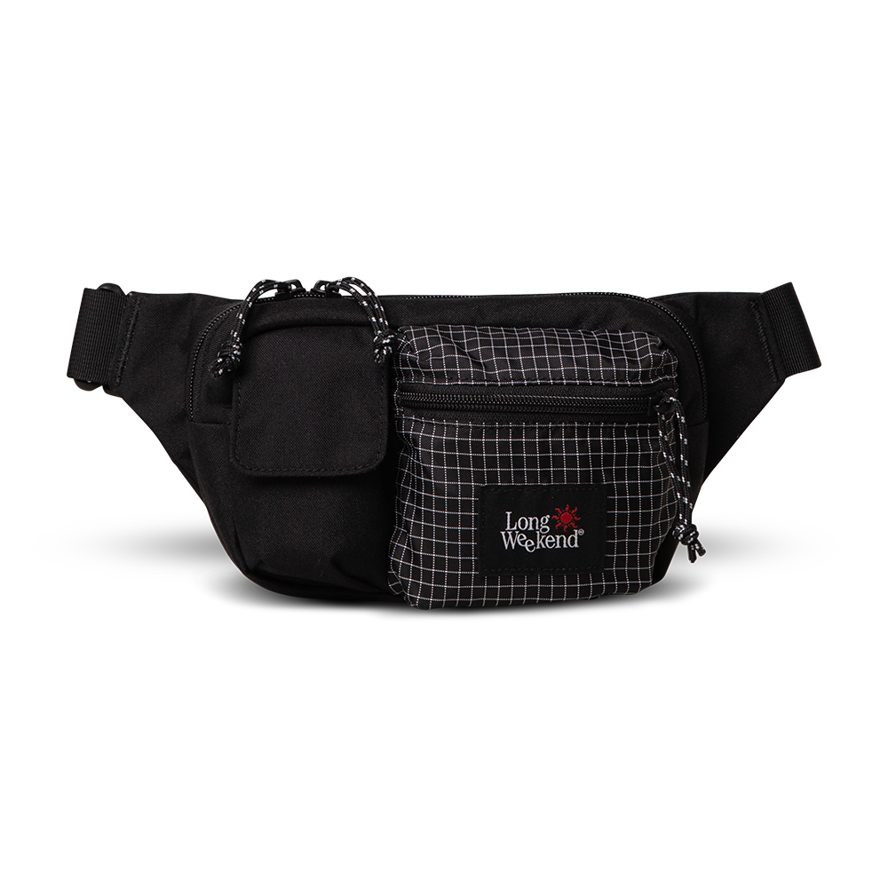 dubblefilm-long-weekend-bauchtasche-schwarz-2l-kameratasche image 1
