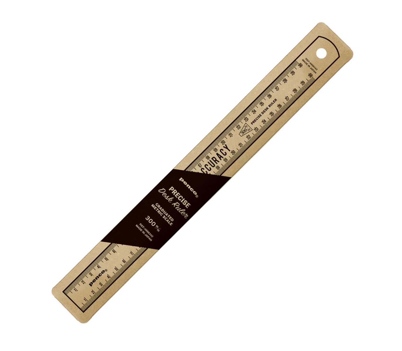 penco-edelstahl-lineal-30-cm-graviert-aus-japan image 2