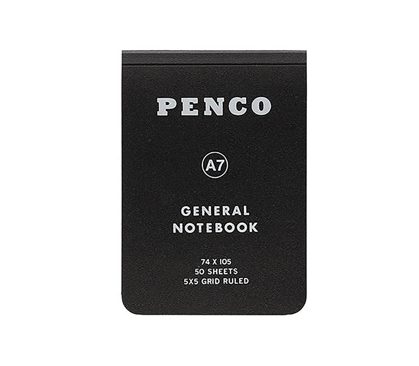penco-soft-pp-notebook-a7-notizbuch-kariert-schwarz image 4
