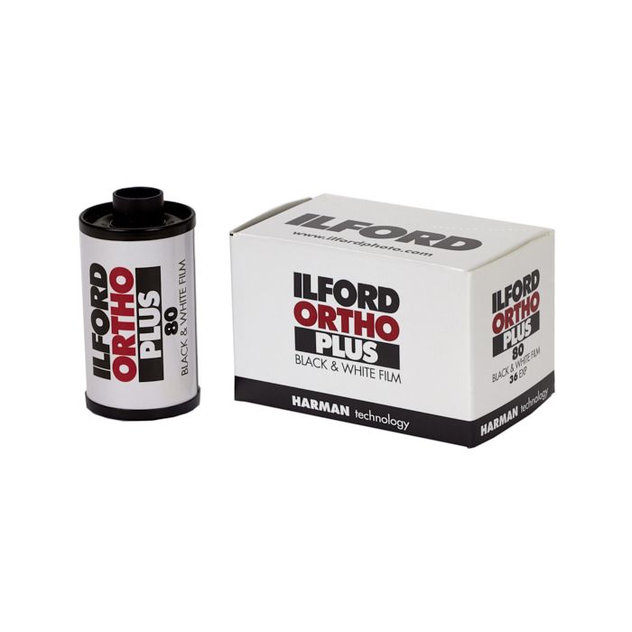 ilford-ortho-plus-35mm-s-w-film-orthochromatisch image 1