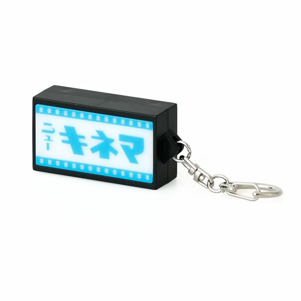 dubblefilm-neon-schl-sselanh-nger-led-mini-kinoschild-blau image 1