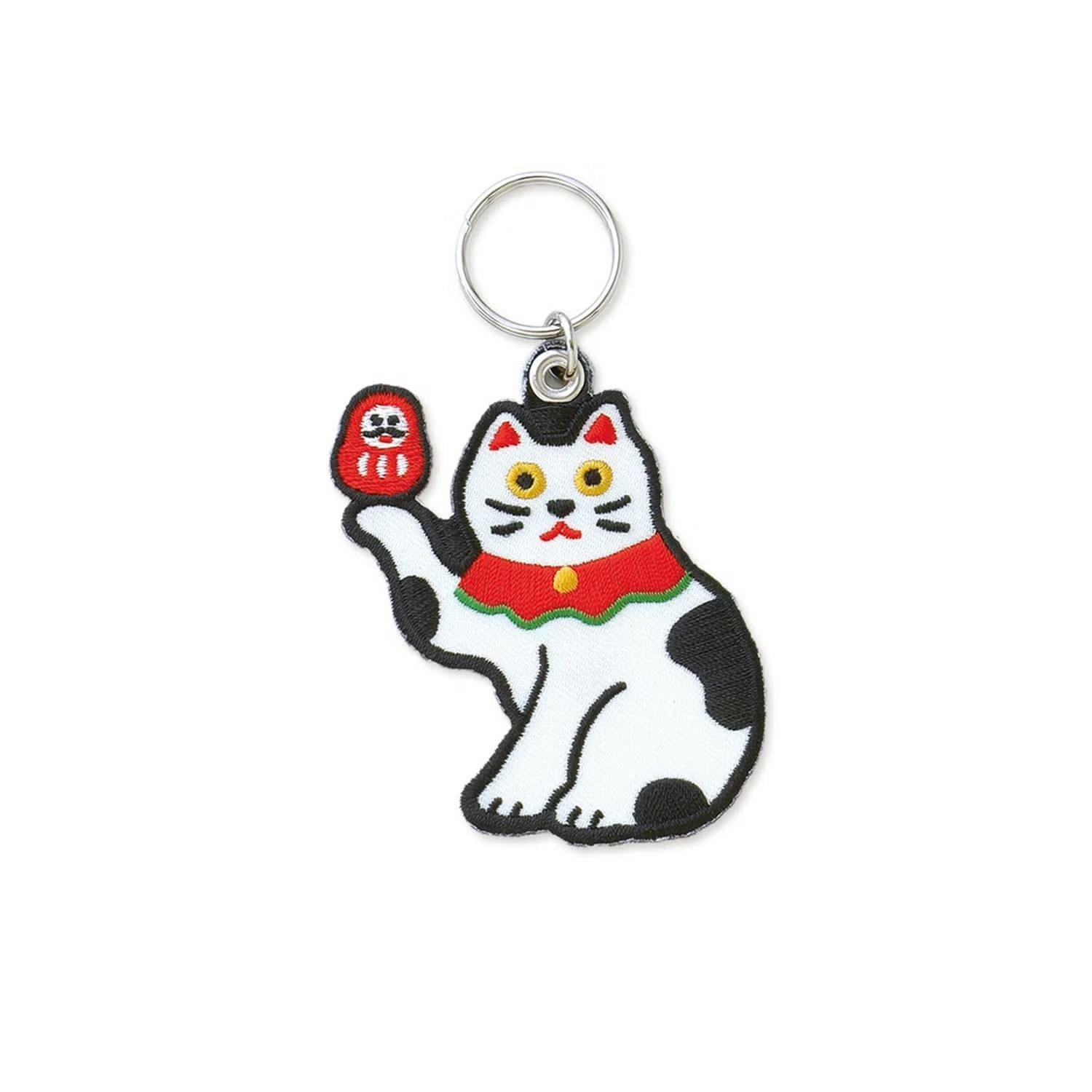 dubblefilm-stitch-work-manekineko-schl-sselanh-nger-bestickt image 5