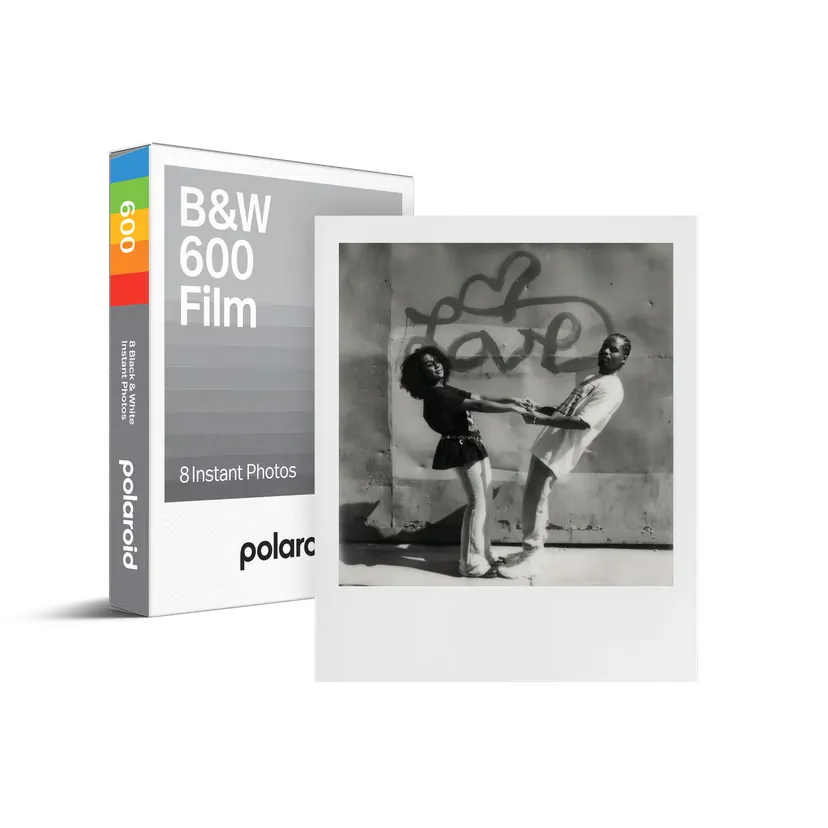 polaroid-600-sofortbildfilm-schwarz-wei-8-bilder image 1