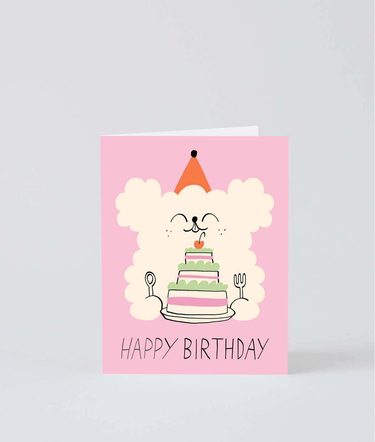dubblefilm-happy-birthday-dog-cake-kinder-geburtstagskarte image 2