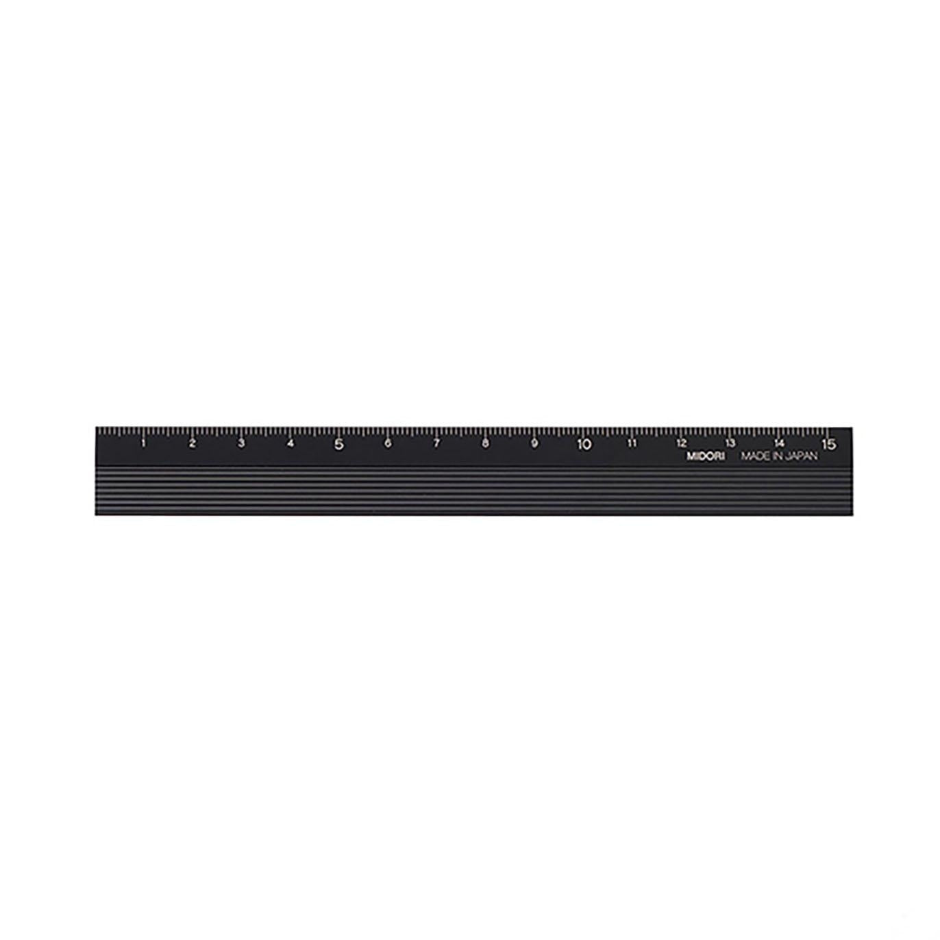 midori-alu-lineal-15-cm-metalllineal-silber-graviert image 3