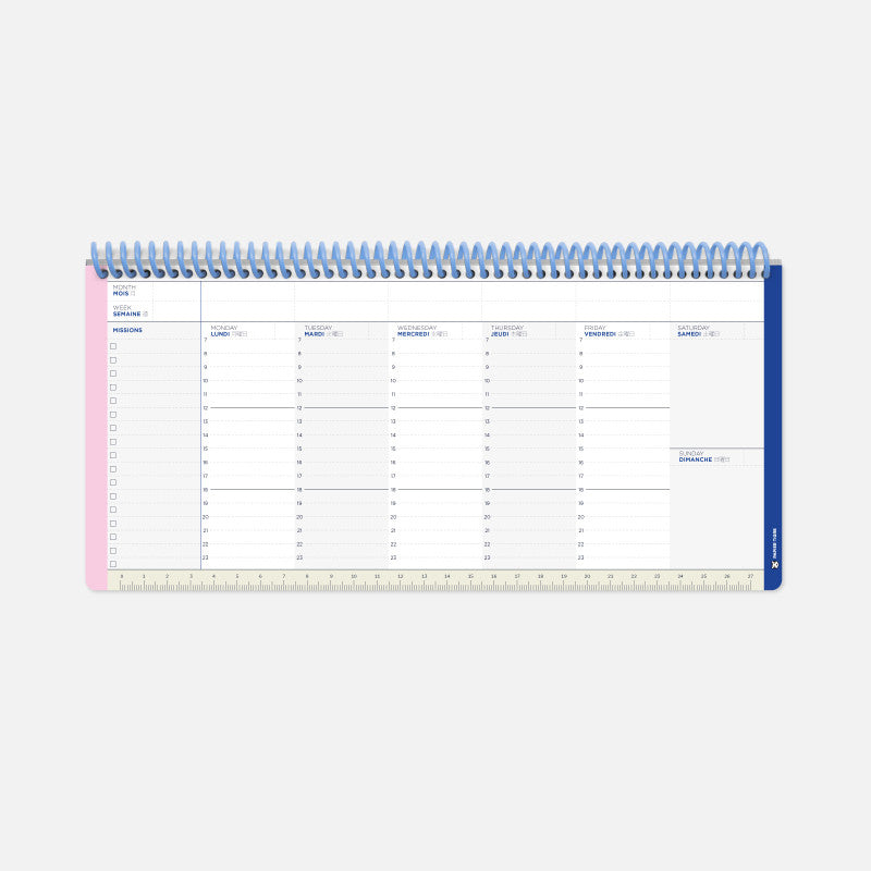 dubblefilm-planning-papier-tigre-wochenplaner-52-seiten-recycling image 4